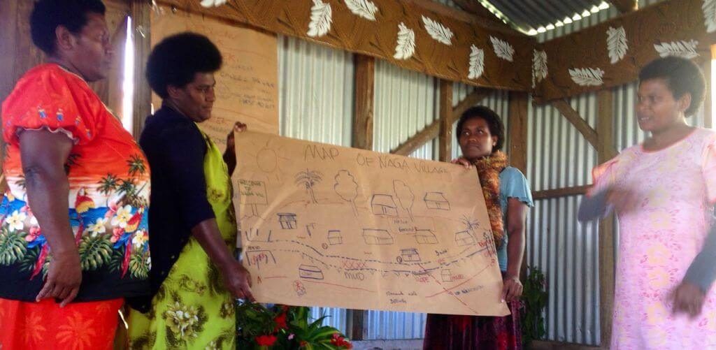 Guide training in Naga village