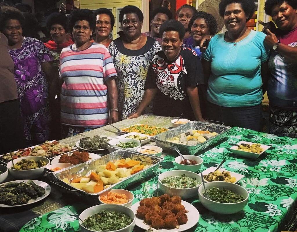 From 18-20 October, thirteen women from Talanoa Treks’ four partner communities came together to share their recipes, learn, cook, and, very importantly – share in the eating of some fine local kana!