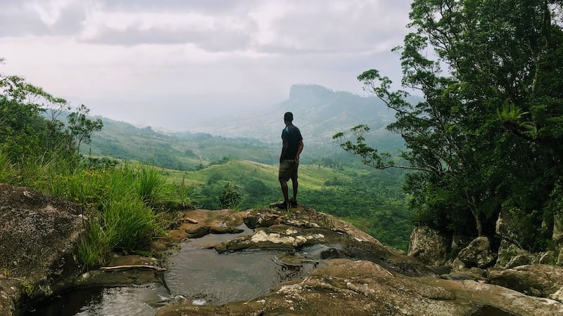 A rock with a view