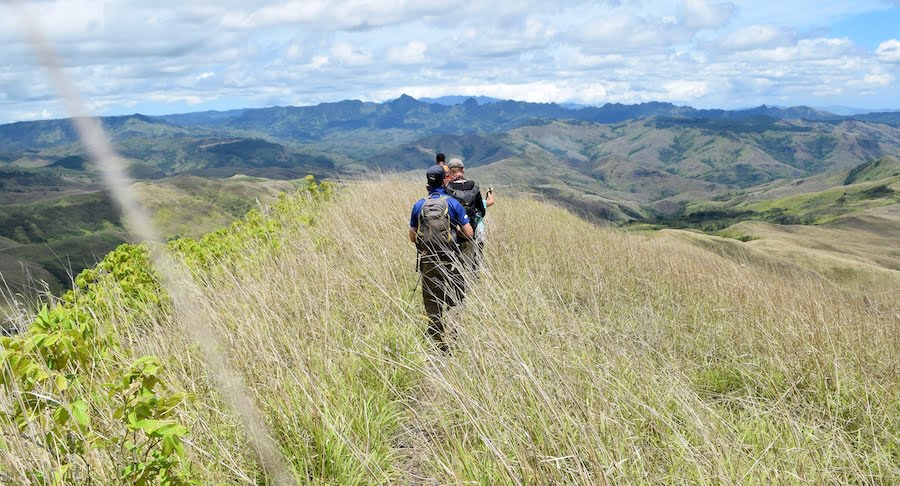 Hiking in the Viti Levu interior (Photo: Elliot Wright)