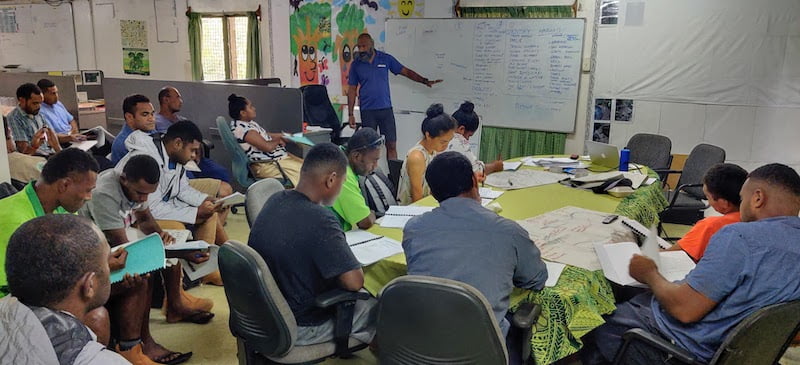 Guide training at Forestry